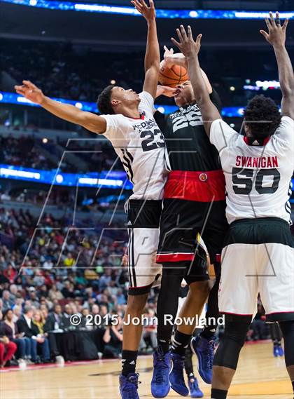 Thumbnail 2 in 2015 McDonald's All-American Boys Game photogallery.