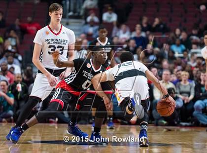 Thumbnail 1 in 2015 McDonald's All-American Boys Game photogallery.