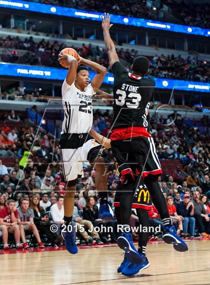 Thumbnail 3 in 2015 McDonald's All-American Boys Game photogallery.