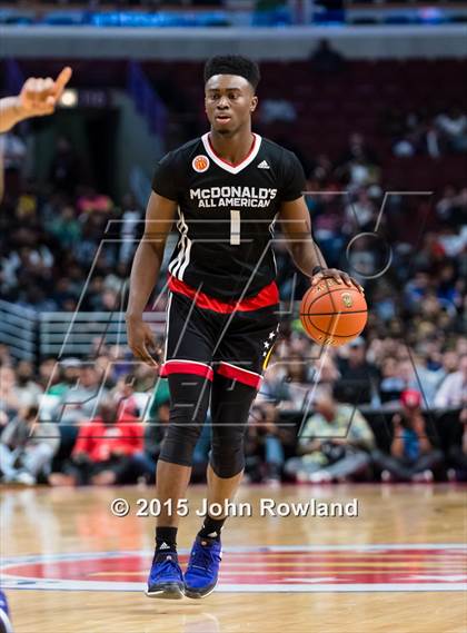 Thumbnail 3 in 2015 McDonald's All-American Boys Game photogallery.