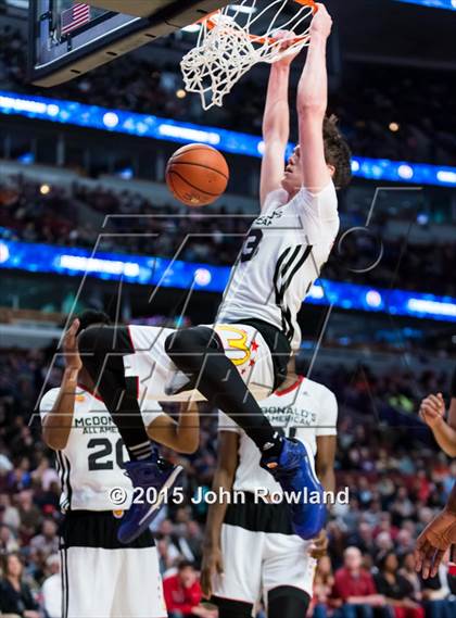 Thumbnail 2 in 2015 McDonald's All-American Boys Game photogallery.