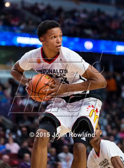 Thumbnail 3 in 2015 McDonald's All-American Boys Game photogallery.
