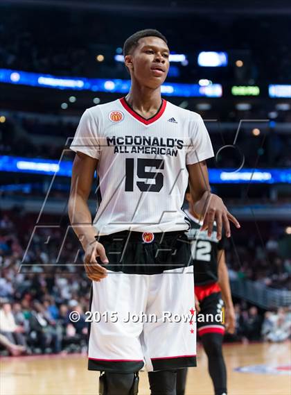 Thumbnail 1 in 2015 McDonald's All-American Boys Game photogallery.
