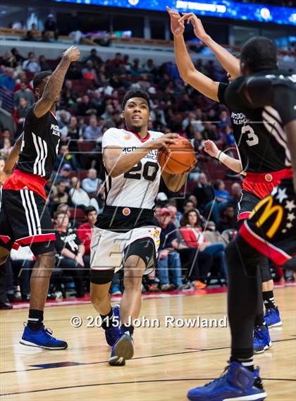 Thumbnail 3 in 2015 McDonald's All-American Boys Game photogallery.