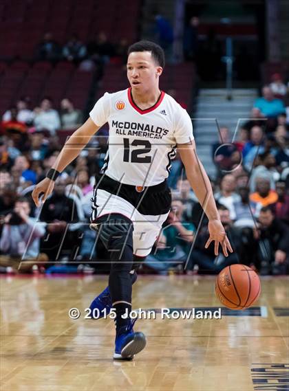 Thumbnail 3 in 2015 McDonald's All-American Boys Game photogallery.