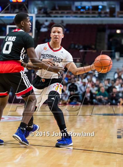 Thumbnail 1 in 2015 McDonald's All-American Boys Game photogallery.
