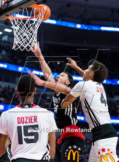 Thumbnail 3 in 2015 McDonald's All-American Boys Game photogallery.