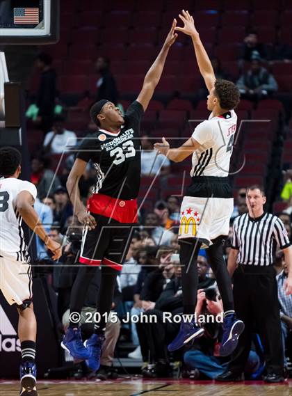 Thumbnail 3 in 2015 McDonald's All-American Boys Game photogallery.