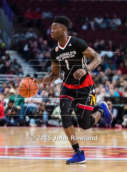 Thumbnail 1 in 2015 McDonald's All-American Boys Game photogallery.