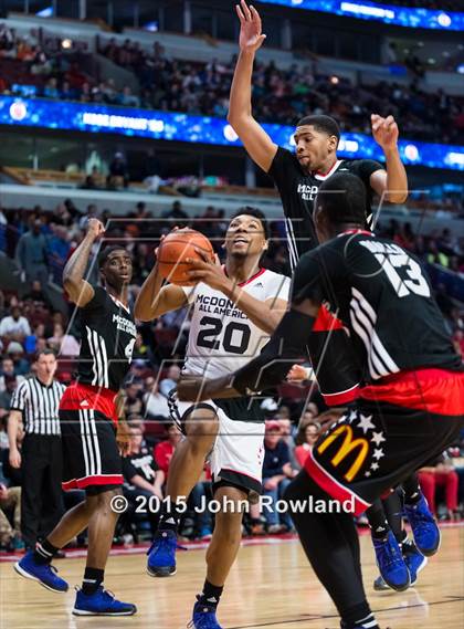 Thumbnail 1 in 2015 McDonald's All-American Boys Game photogallery.