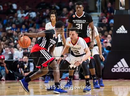 Thumbnail 3 in 2015 McDonald's All-American Boys Game photogallery.