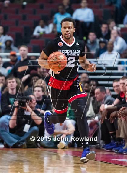 Thumbnail 3 in 2015 McDonald's All-American Boys Game photogallery.