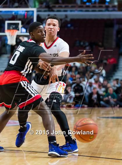 Thumbnail 2 in 2015 McDonald's All-American Boys Game photogallery.