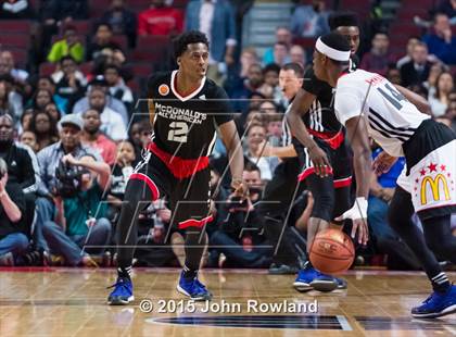 Thumbnail 3 in 2015 McDonald's All-American Boys Game photogallery.