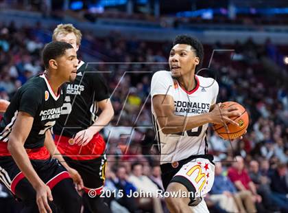 Thumbnail 3 in 2015 McDonald's All-American Boys Game photogallery.