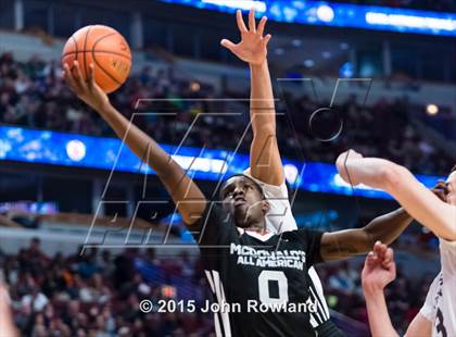 Thumbnail 2 in 2015 McDonald's All-American Boys Game photogallery.