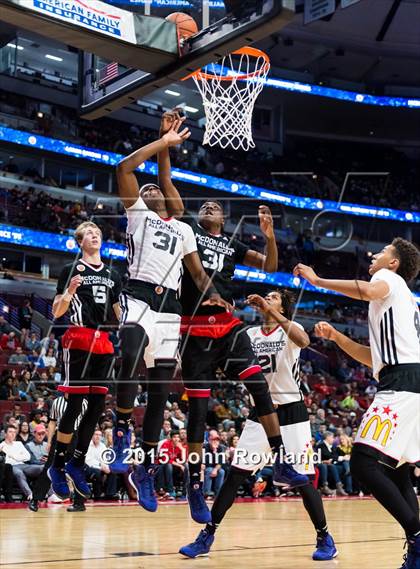 Thumbnail 1 in 2015 McDonald's All-American Boys Game photogallery.
