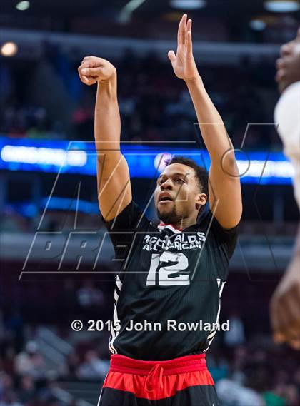 Thumbnail 2 in 2015 McDonald's All-American Boys Game photogallery.