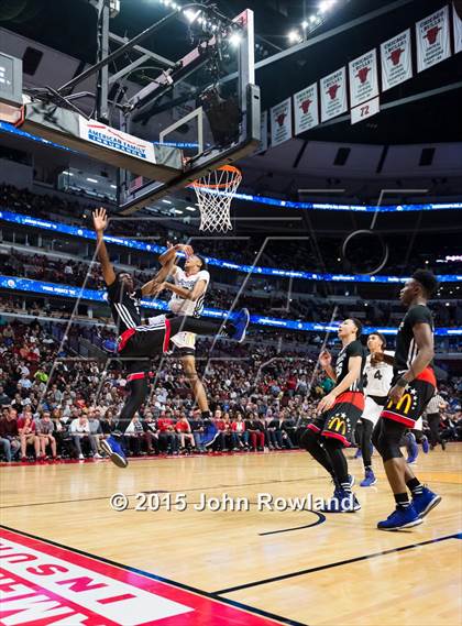 Thumbnail 1 in 2015 McDonald's All-American Boys Game photogallery.