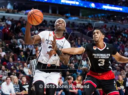 Thumbnail 3 in 2015 McDonald's All-American Boys Game photogallery.