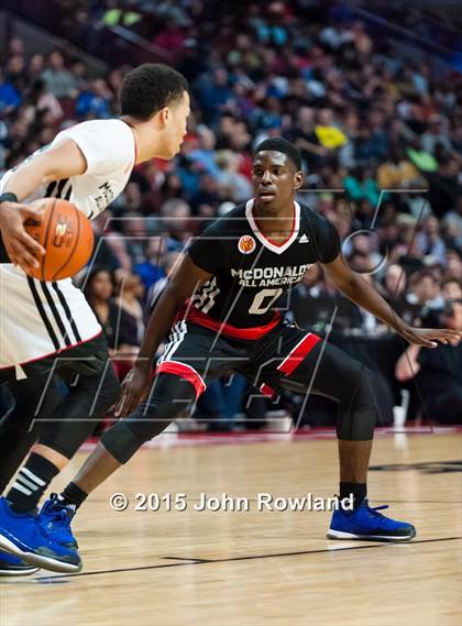Thumbnail 3 in 2015 McDonald's All-American Boys Game photogallery.