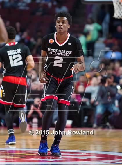 Thumbnail 2 in 2015 McDonald's All-American Boys Game photogallery.