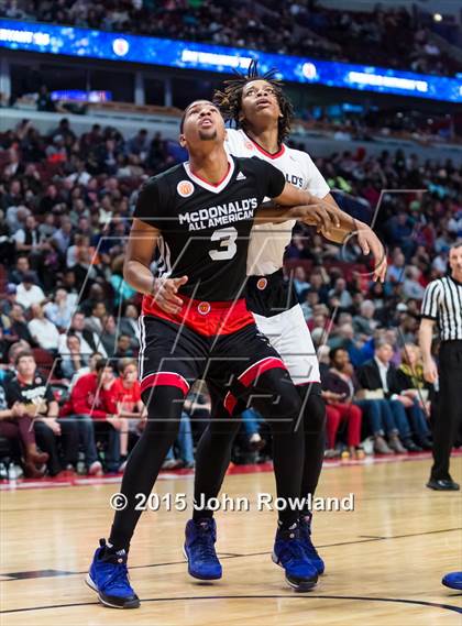 Thumbnail 3 in 2015 McDonald's All-American Boys Game photogallery.