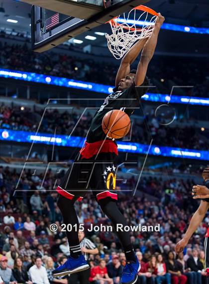 Thumbnail 1 in 2015 McDonald's All-American Boys Game photogallery.