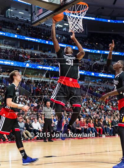 Thumbnail 2 in 2015 McDonald's All-American Boys Game photogallery.