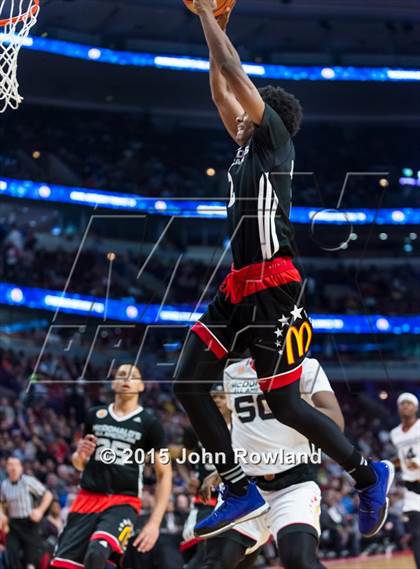 Thumbnail 1 in 2015 McDonald's All-American Boys Game photogallery.