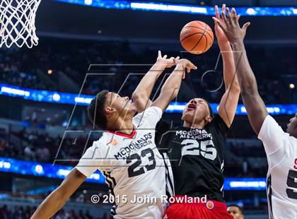 Thumbnail 3 in 2015 McDonald's All-American Boys Game photogallery.