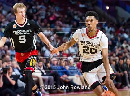 Thumbnail 1 in 2015 McDonald's All-American Boys Game photogallery.