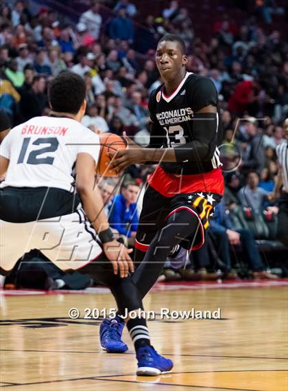 Thumbnail 1 in 2015 McDonald's All-American Boys Game photogallery.