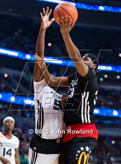 Thumbnail 1 in 2015 McDonald's All-American Boys Game photogallery.