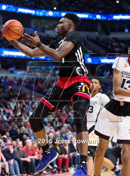 Thumbnail 1 in 2015 McDonald's All-American Boys Game photogallery.