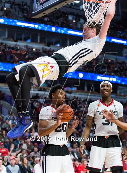 Thumbnail 3 in 2015 McDonald's All-American Boys Game photogallery.