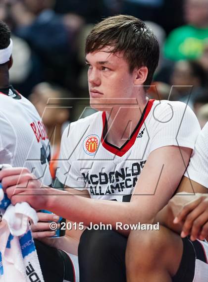 Thumbnail 3 in 2015 McDonald's All-American Boys Game photogallery.
