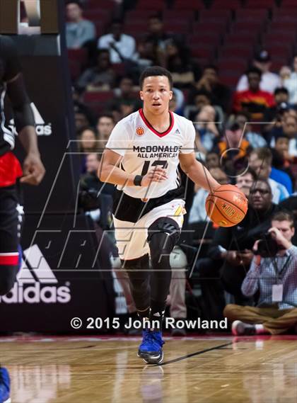 Thumbnail 3 in 2015 McDonald's All-American Boys Game photogallery.