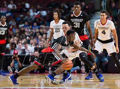 Thumbnail 1 in 2015 McDonald's All-American Boys Game photogallery.