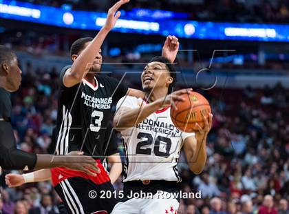 Thumbnail 1 in 2015 McDonald's All-American Boys Game photogallery.