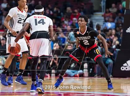 Thumbnail 2 in 2015 McDonald's All-American Boys Game photogallery.