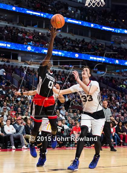 Thumbnail 3 in 2015 McDonald's All-American Boys Game photogallery.