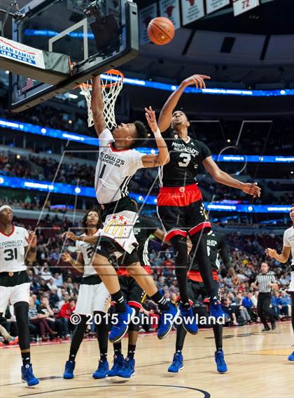Thumbnail 1 in 2015 McDonald's All-American Boys Game photogallery.