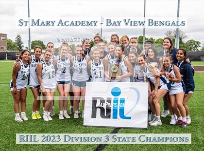 Thumbnail 3 in East Providence vs. St. Mary Academy-Bay View (RIIL Division 3 Final) photogallery.