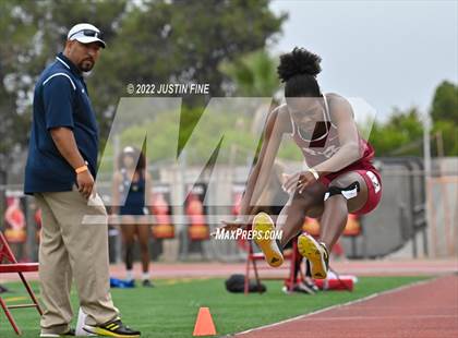 Thumbnail 1 in CIF San Diego Section Girls Track and Field Finals photogallery.