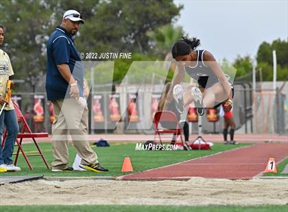 Thumbnail 2 in CIF San Diego Section Girls Track and Field Finals photogallery.