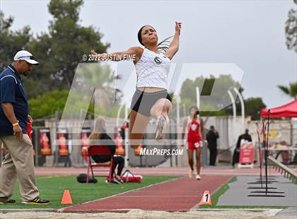 Thumbnail 1 in CIF San Diego Section Girls Track and Field Finals photogallery.
