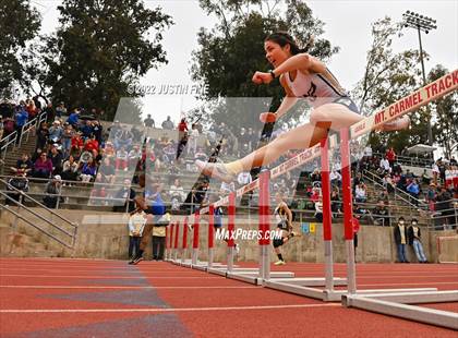 Thumbnail 1 in CIF San Diego Section Girls Track and Field Finals photogallery.