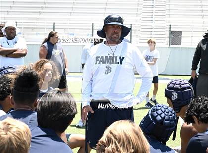 Thumbnail 2 in St. John Bosco vs. Carlsbad (Brave 8 Invitational) photogallery.