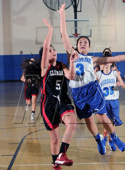 Thumbnail 1 in Burbank vs. Glendale (Burbank Tip Off Classic) photogallery.